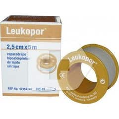 Esparadrapo Leukopor Blanco de papel 5mx2,5cm