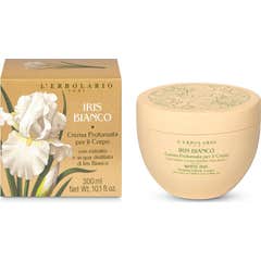 L'Erbolario Creme Perfumado de Corpo Íris Branco 300 ml