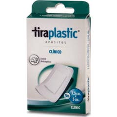 Tiraplastic Apósito Resistentes al Agua 7.5x5cm 5uds