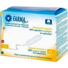 Farmaconfort absorvente digital de algodão regular 22uds