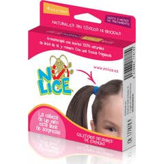 No-Lice Coletero Anti-Piojos Rosa Azul 4uds