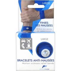 Pharmavoyage Anti-Nail Braceletes Azul Grande