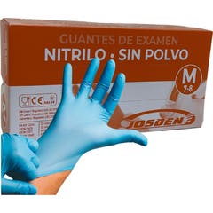 Josben Extreme Luvas Nitrilo Sem Pó Tamanho M 7-8 100 Unidades