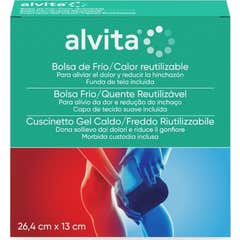 Alvita Bolsa de Frio Calor Reutilizável 26.4 cm x 13 cm