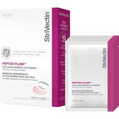StriVectin Peptide Plump Collagen Renewal Máscaras de Olhos 6 Pares