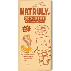 Natruly Chocolate Framboesa & Bico de Cacau Barra de Chocolate 72% 85g