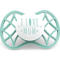 Nuvita Chupete Tetina Simetrica 0M+ Sea Green 1ud