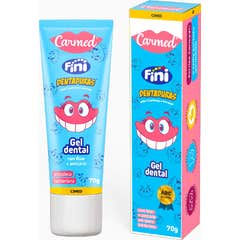 Carmed Fini Dentaduras Gel Dental com Flúor 70g