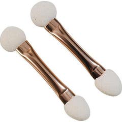 Peggy Sage Aplicador Espuma Doble Largo para Sombra 5cm 2uds