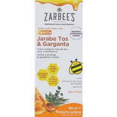 Zarbee's Familia Jarabe Tos y Garganta 150ml