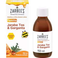 Zarbee's Familia Jarabe Tos y Garganta 150ml