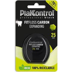 Plakkontrol Fio Dentário Preto 40Mt