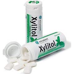 Miradent Chicle Xilitol Menta Verde 30uds