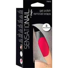 Fing'rs Sensationail Gel Polidor de Remoção Wraps 30 peças