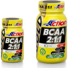 Proaction Bcaa Gold 2:1:1:1 200Cpr