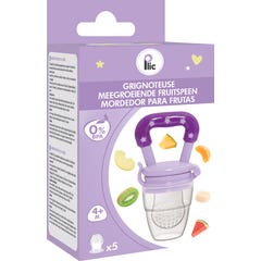 Plic Care Mordedor Frutas Bebê Violeta 1 Unidade