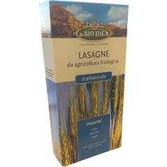 Bio Idea Lasanha Lasanha de Trigo Branco Placa de lasanha 250g