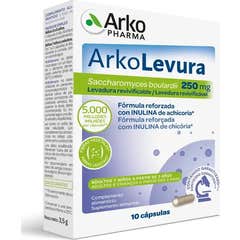 Arkolevura Saccharomyces Boulardii 250mg 10 cápsulas Arkolevura Saccharomyces Boulardii 250mg 10 cápsulas