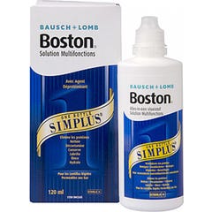 Boston Simplus Solution Nettoyant Lentilles 120ml Boston Simplus Solution Nettoyant Lentilles 120ml