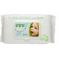 Nateen Toallitas de Bebe 80uds