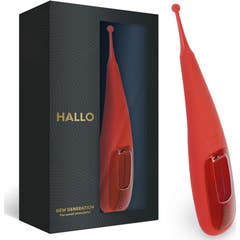 Hallo Focus Powerful Vibrator Touch Red 1ud