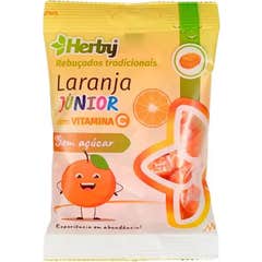 Herby Rebuçados Laranja Junior Com Vitamina C Sem Açucar 60g