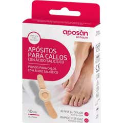 Aposán Pensos Calicidas Estojo 72x19 mm 10 unid.
