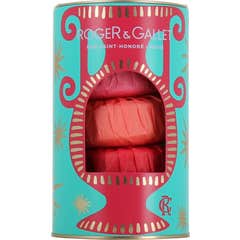 Roger & Gallet Trío Set Sabonete Fleur Figuier Gingembre Rouge Rose