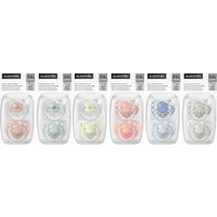 Suavinex Silicone Clássico Anatômico de Silicone 0-6M 2 pcs