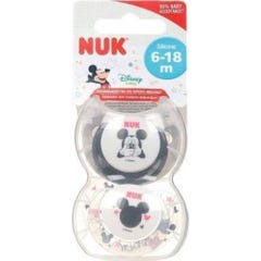 Nuk Sucet Silic T2 Mickey X2 Nuk Sucet Silic T2 Mickey X2