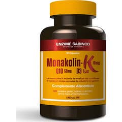 Sabinco Monakolin K + Q10 + D3 30caps