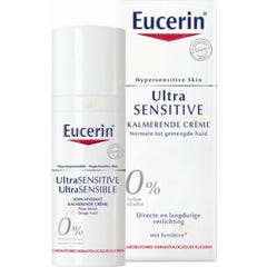Eucerin Ultra Sensitive Soothing Care para pele normal a mista 50 Ml