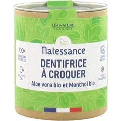 Creme Dental Natessance Aloe Menthol 52g