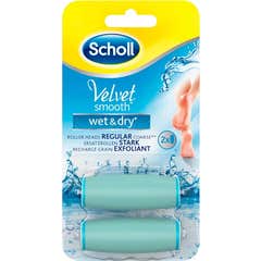 Scholl Veludo Liso Molhado e Seco Refil