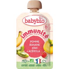 BabyBio Imunidade Maçã Banana Kiwi Acerola +6M 100 g