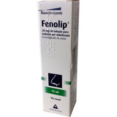 Bausch & Lomb Fenolip 20mg/ml Solução Nebulizador 15ml