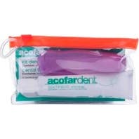 Acofardent kit de viagem com dentífrico anticáries 25ml e escova