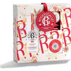 Roger & Gallet Jengibre Rojo Set Navidad 2023 Agua Bath Tab Jabón