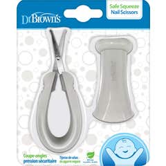 Dr. Brown'S Tesoura de Unhas Alça Segura 2 Unidades