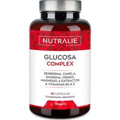 Nutralie Glucosa Complex con Berberina + Cromo + Canela 90caps