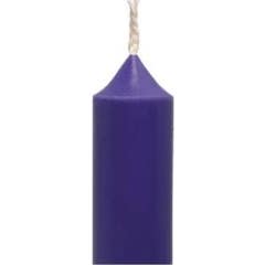 Cerabella Vela tipo candeia Iris Roxo 20 unid.