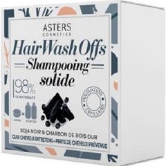 Asters Cosmetics Champô Sólido Soja Preta e Carvão 100 g