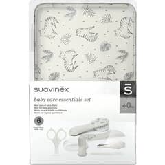Suavinex Baby Care Essentials Set Cinza 0M+
