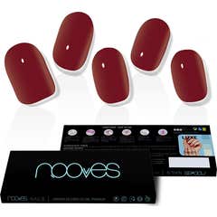 Nooves Midnight Rain Premium Luxe Solid Vermelho 20 Unidades