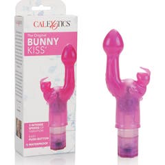 CalExotics Kiss The Original Conejito Vibrador Rosa 1ud