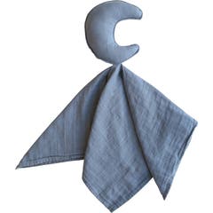 Mushie Doudou Moon Lovely Azul 1ud