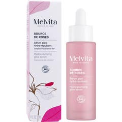 Melvita Source de Roses Sérum Glow Hydra Repulpante Bio 30 ml