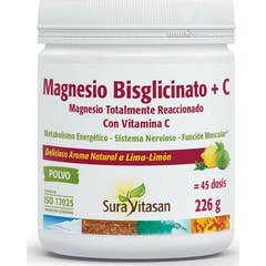 Sura Vitasan Magnesio Bisglicinato + Vitamina C 226g