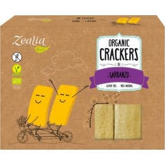 Zealia Crackers Garbanzos Sin Gluten Bio 120g
