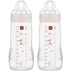 MAM Easy Active Transparente 2x330 ml